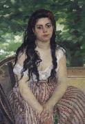 Pierre Renoir Summer(The Gypsy Girl) Sweden oil painting reproduction